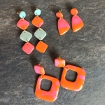 Brincos Coleção Fluo