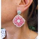 Brincos Aurora Rosa - Image 2