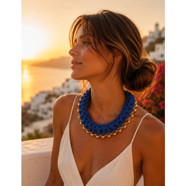 Colar senhora moda verão
