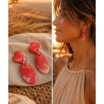 Brincos senhora moda verão