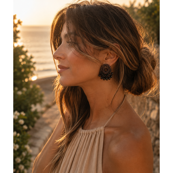 Brincos senhora moda verão
