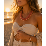 Colar senhora moda verão