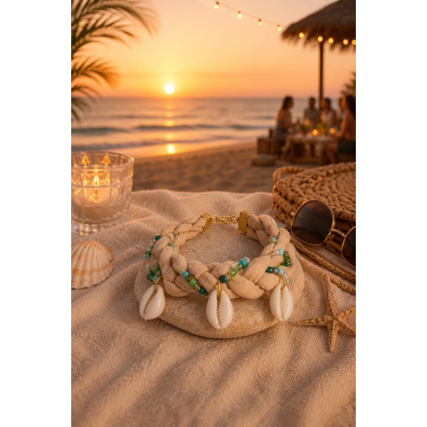 pulseira senhora moda verão